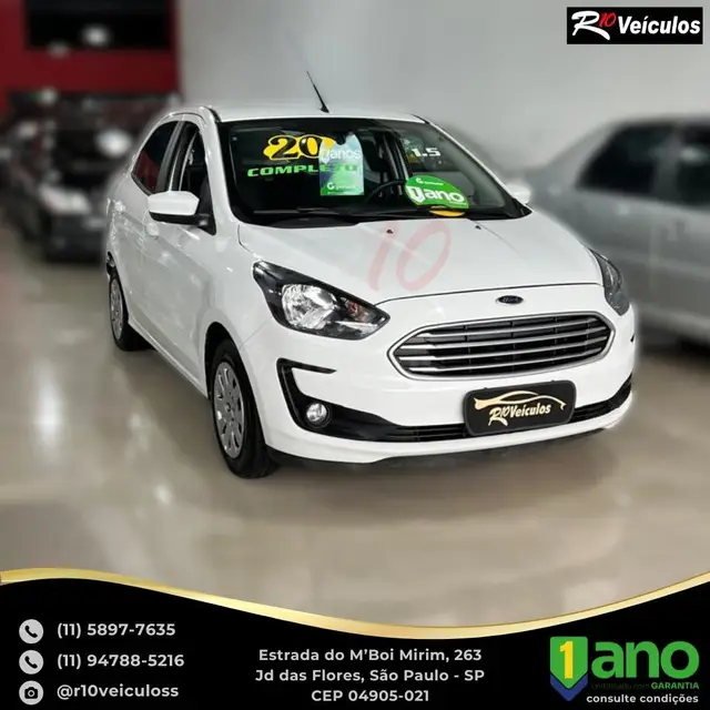 Carro Ford Ka Sedan 2020 SE 1.0 (Flex)