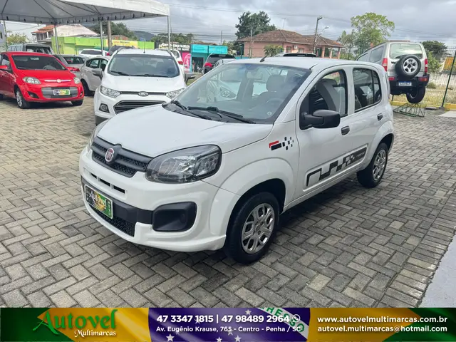 Carro Fiat Uno 2021 Attractive 1.0