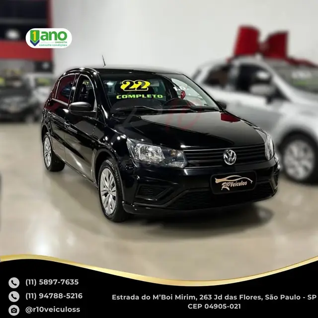 Carro Volkswagen Gol 2022 1.6 (Flex)