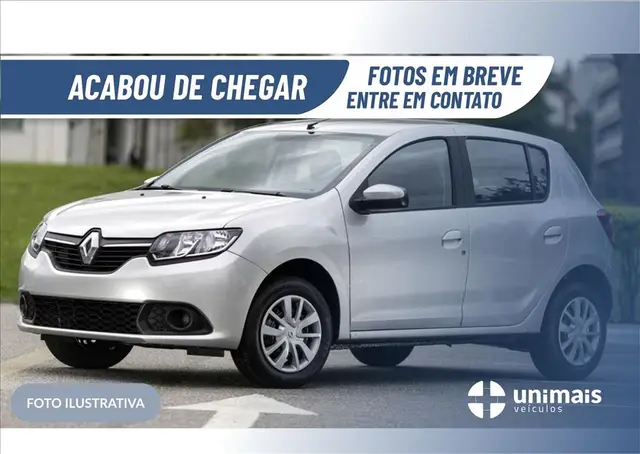 Carro Renault Sandero 2018 Authentique 1.0 12V SCe (Flex)