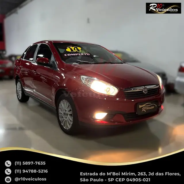 Carro Fiat Grand Siena 2014 Essence 1.6 16V (Flex)
