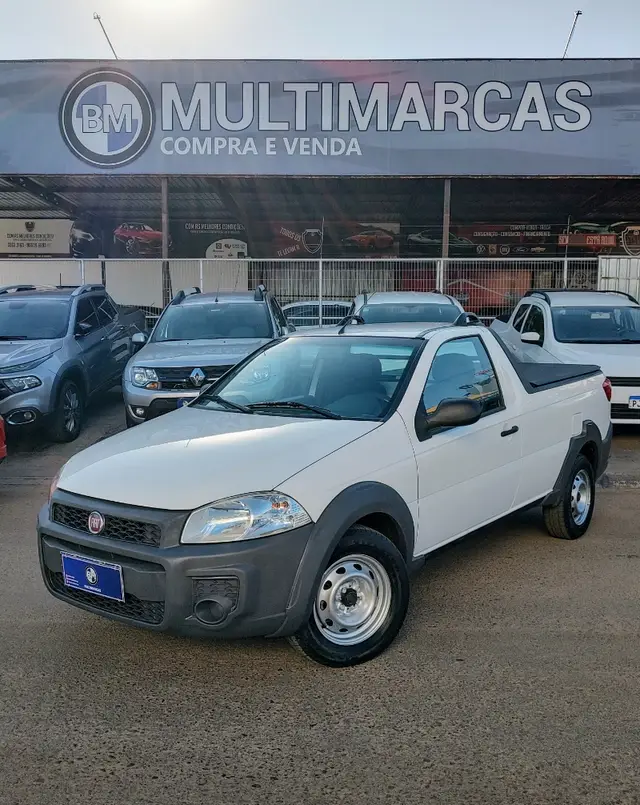 Carro Fiat Strada 2020 Hard Working 1.4 (Flex) (Cabine Simples)