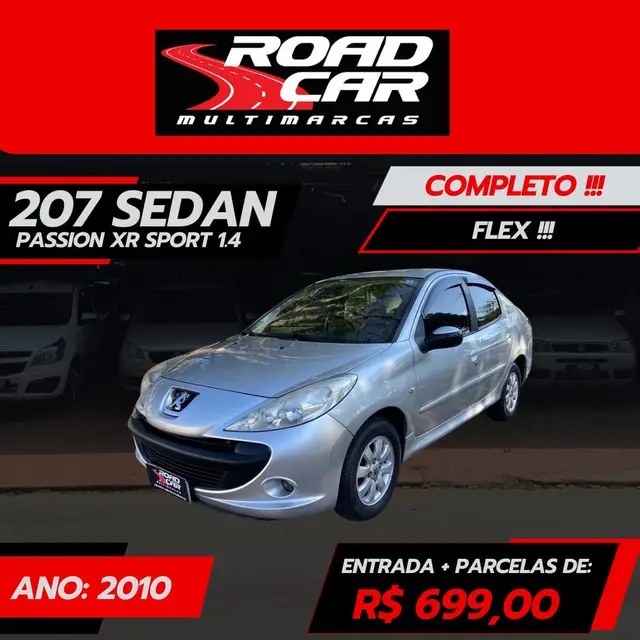 Carro Peugeot 207 Sedan 2010 207 Passion XR 1.4 8V (flex)