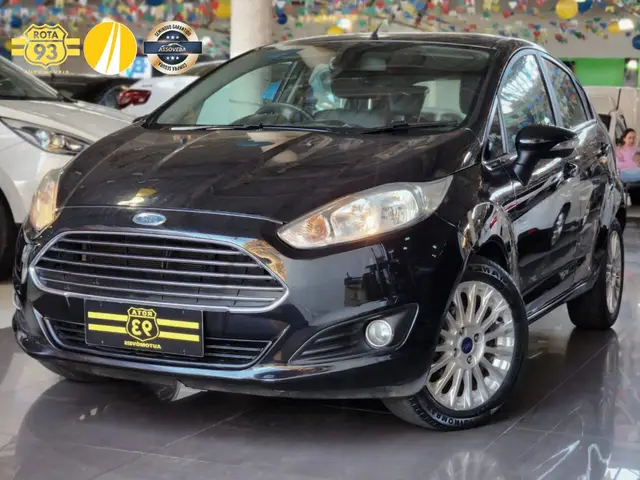 Carro Ford New Fiesta Hatch 2015 New Fiesta Titanium 1.6 16V PowerShift