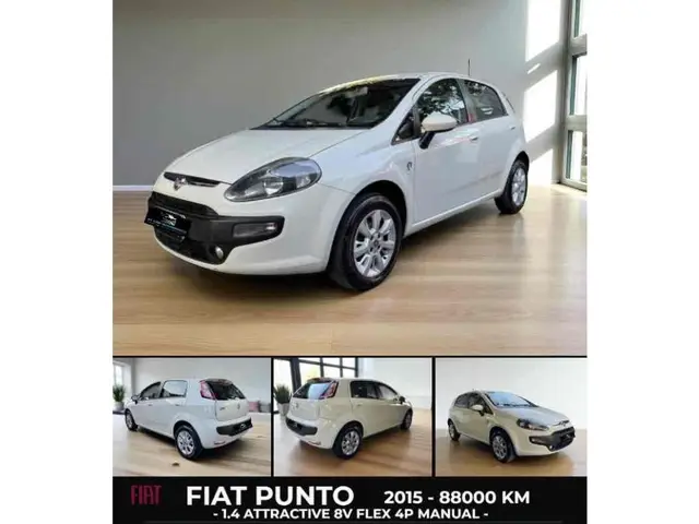 Carro Fiat Punto 2015 Attractive 1.4 (Flex)