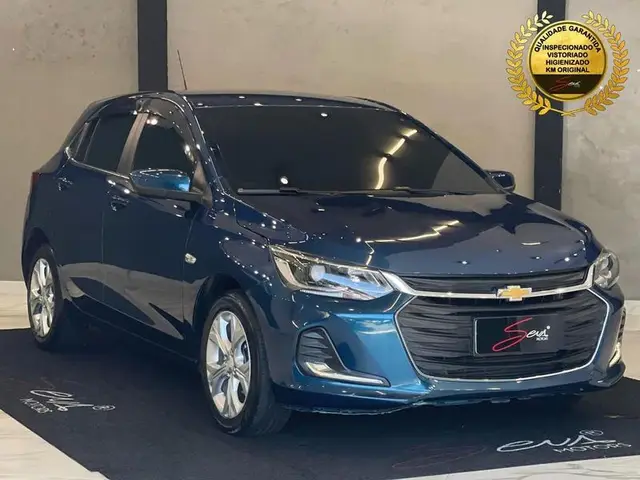 Carro Chevrolet Onix 2021 Premier 1.0 Turbo (Flex) (Aut)