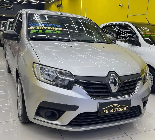 Carro Renault Logan 2021 Life 1.0 12V SCe (Flex)