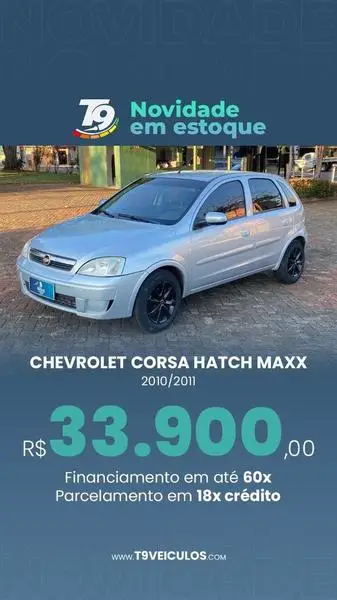 Carro Chevrolet Corsa Hatch 2011 Maxx 1.4 (Flex)