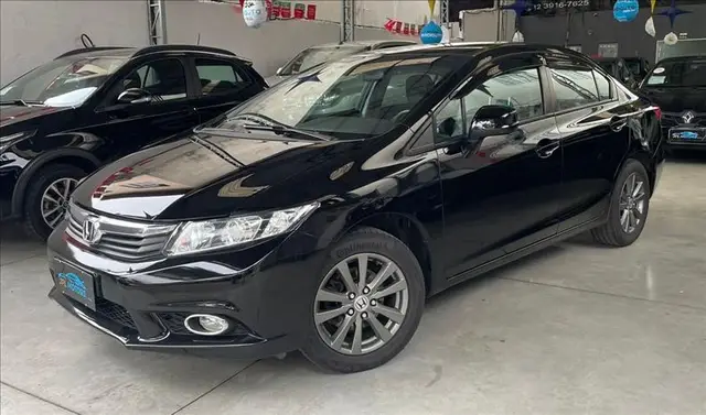 Carro Honda Civic 2013 New  LXS 1.8 16V i-VTEC (Aut) (Flex)