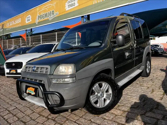 Carro Fiat Doblò 2007 Adventure 1.8 8V (Flex)