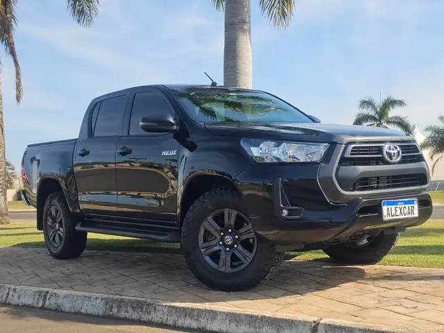 Carro Toyota Hilux Cabine Dupla 2022 SR 2.8 TDI CD 4x4 (Aut)