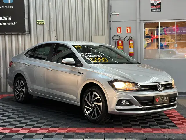 Carro Volkswagen Virtus 2019 1.0 200 TSI Comfortline (Flex) (Aut)
