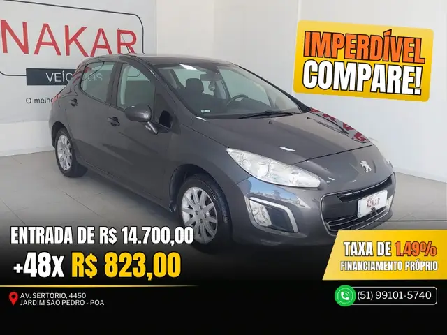 Carro Peugeot 308 2014 Active 1.6 16v (Flex)