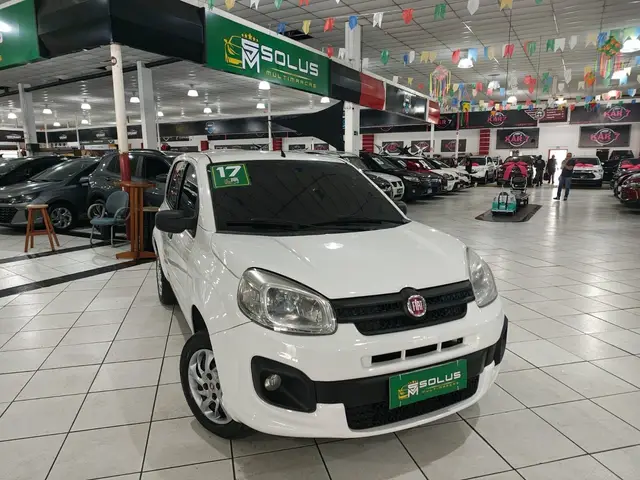 Carro Fiat Uno 2017 Attractive 1.0 (Flex) 4p