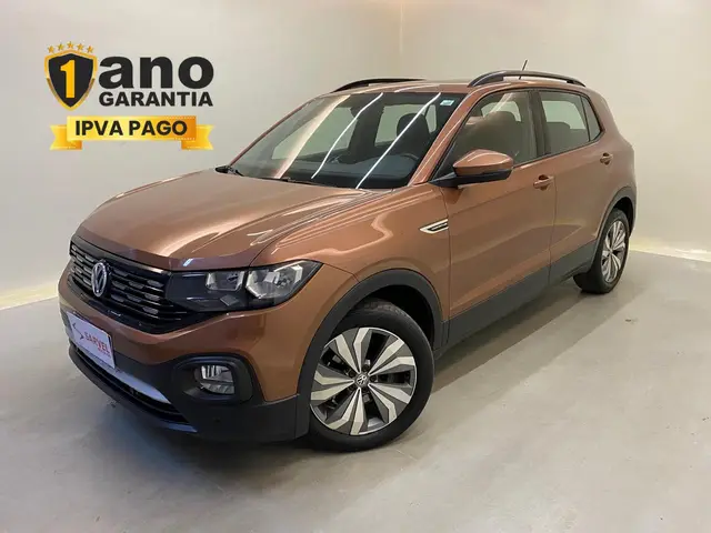 Carro Volkswagen T-Cross 2020 1.0 200 TSI Comfortline (Aut) (Flex)