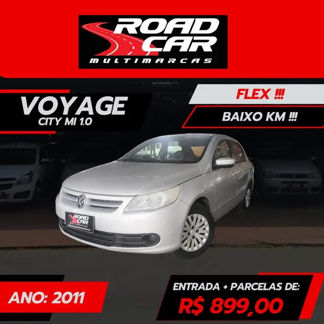 Carro Volkswagen Voyage 2011 1.0 MPI City (Flex)