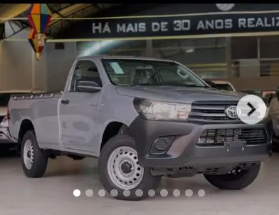 Carro Toyota Hilux Cabine Simples 2025 2.8 TDI CS 4x4