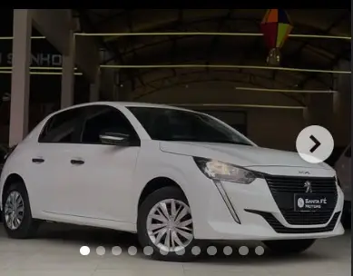 Carro Peugeot 208 2024 Griffe Turbo 200 1.0