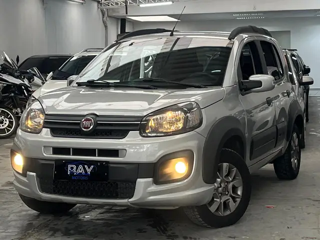 Carro Fiat Uno 2018 Way 1.3 Firefly GSR Dualogic (Flex)