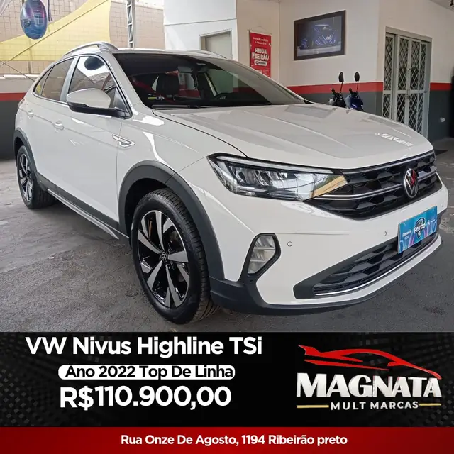 Carro Volkswagen Nivus 2022 Highline 1.0 Turbo (Flex) (Aut)