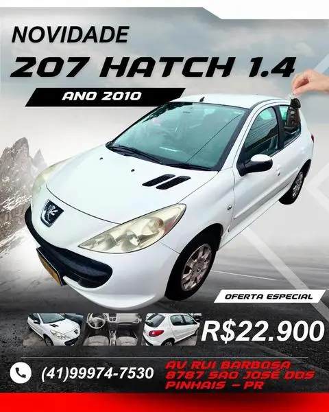 Peugeot Hatch. 1.4 8V (flex)