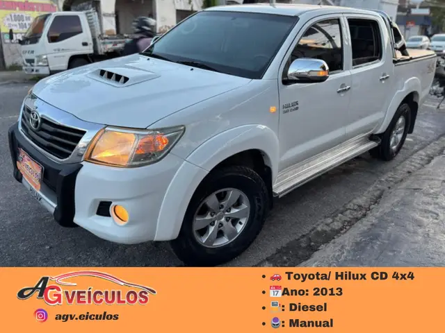 Carro Toyota Hilux Cabine Dupla 2013 Hilux 3.0 TDI 4x4 CD STD