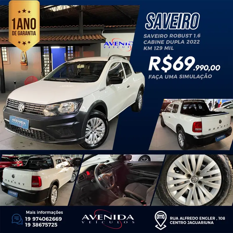 Volkswagen Saveiro Robust 1.6 MSI CD (Flex)
