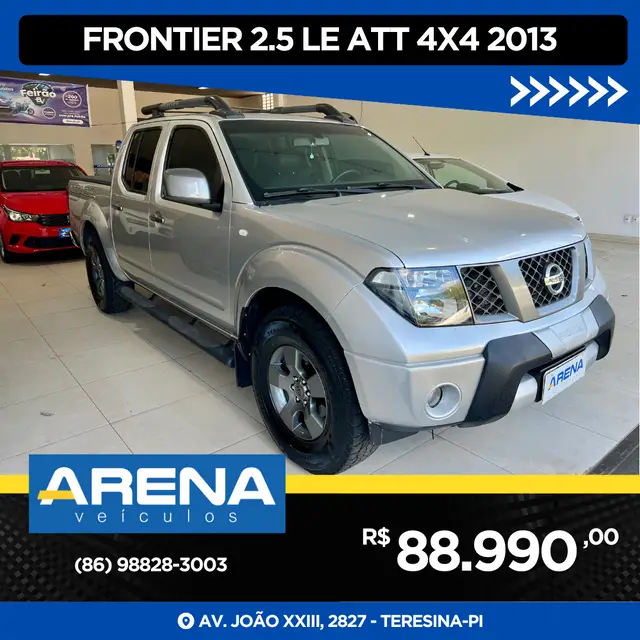 Carro Nissan Frontier 2013 LE Attack 2.5 4X4 (Cab.Dupla) (aut)