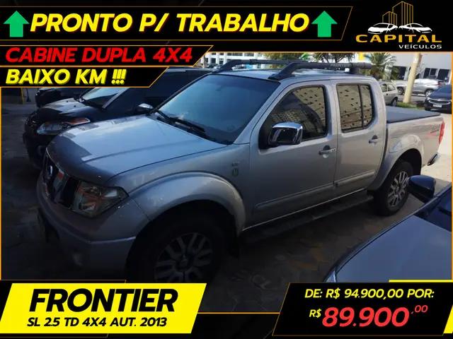 Carro Nissan Frontier 2013 SL 2.5 TD CD 4x4 (aut)