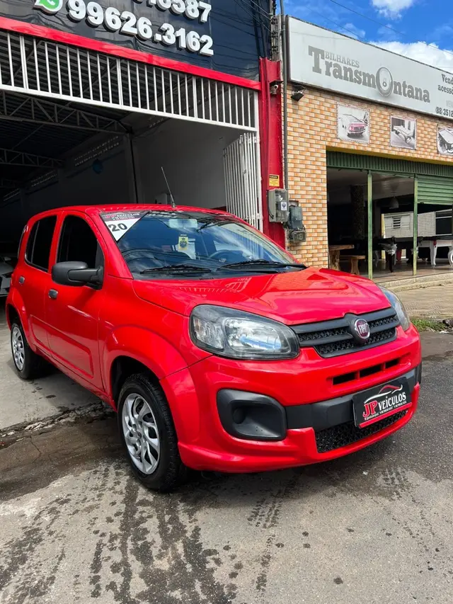Carro Fiat Uno 2020 Attractive 1.0 8V (Flex) 4p
