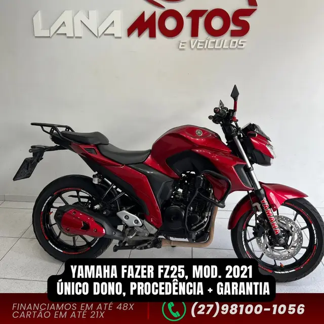 Moto Yamaha YS 250 Fazer 2021 ABS