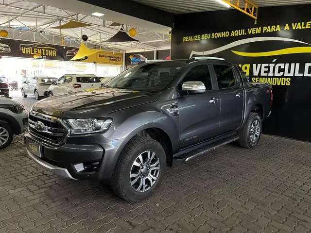 Carro Ford Ranger Cabine Dupla 2021 Limited 3.2 Turbodiesel 20V 4x4 (Aut)
