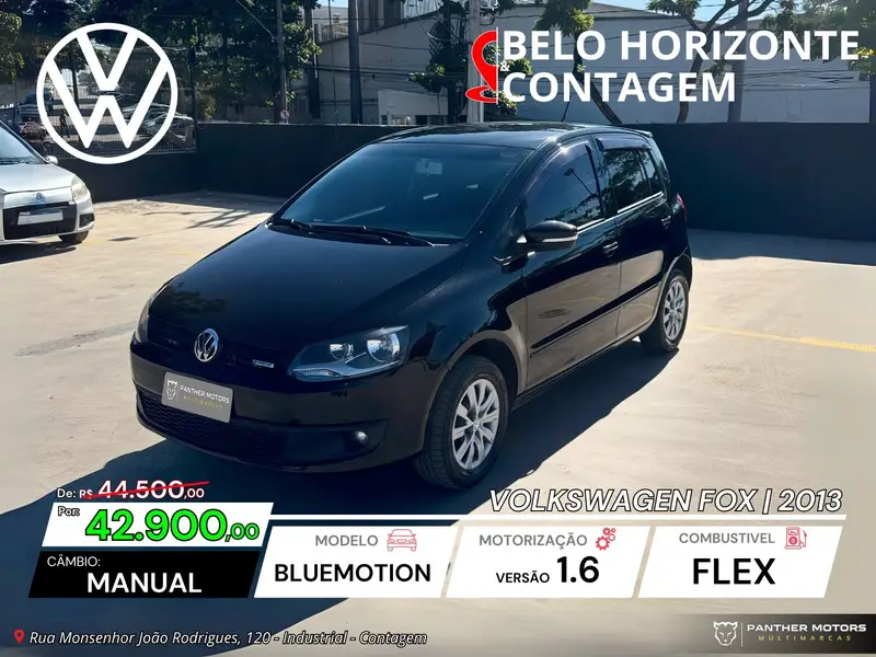 Volkswagen Fox 1.6 VHT BlueMotion (Flex) 4p