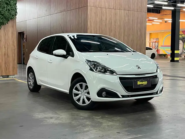 Carro Peugeot 208 2017 Active 1.2 12V (Flex)