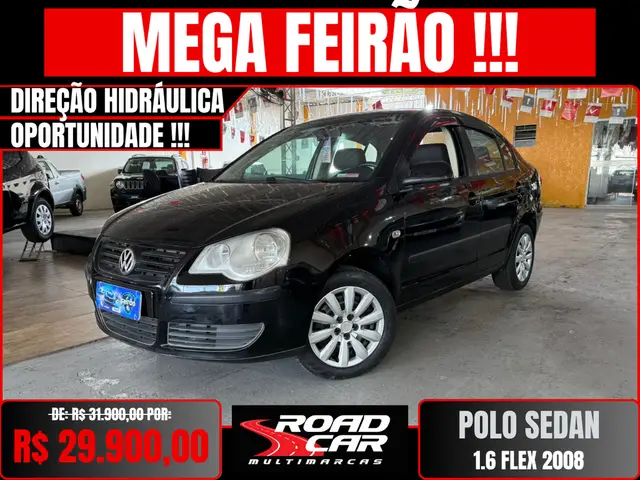 Carro Volkswagen Polo 2008 Hatch. 1.6 8V (Flex)
