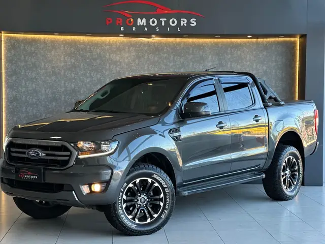 Carro Ford Ranger Cabine Dupla 2021 XLS 2.2 Turbodiesel 4x4 (Aut)
