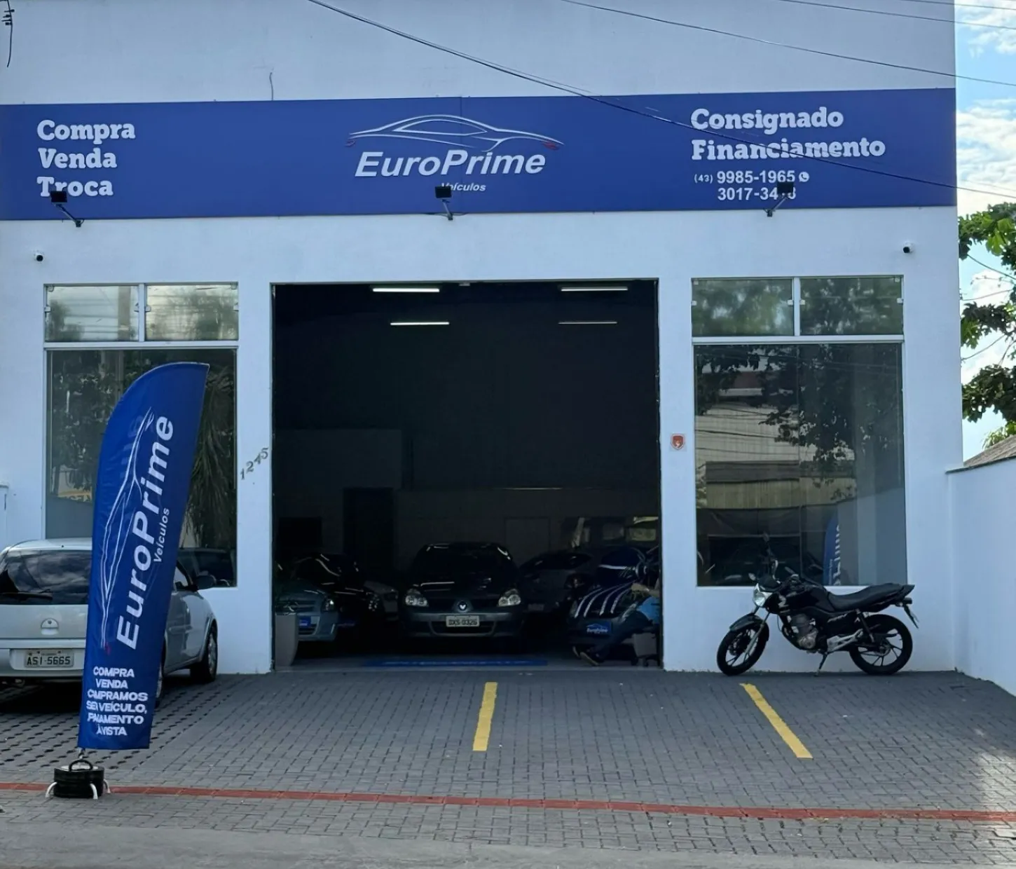 Fachada da loja Veículos à venda em EURO PRIME VEICULOS - Londrina - PR