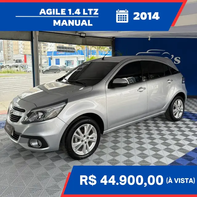 Carro Chevrolet Agile 2014 LTZ 1.4 8V (Flex)