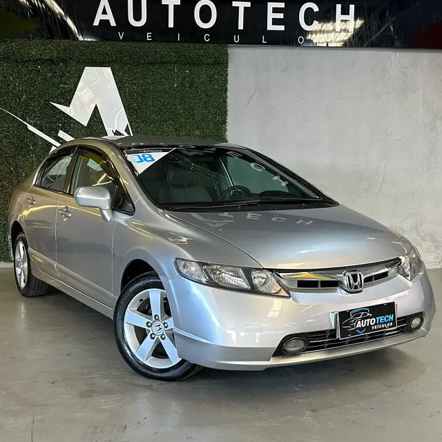 Carro Honda Civic 2008 New  LXS 1.8 16V (Flex)