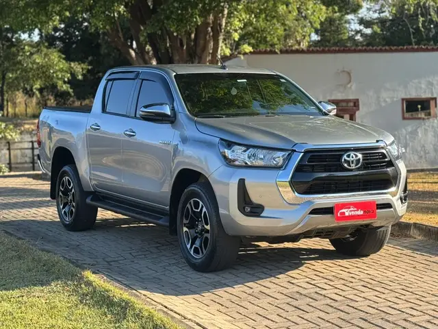 Carro Toyota Hilux Cabine Dupla 2021 SRV 2.8 TDI CD 4x4 (Aut)