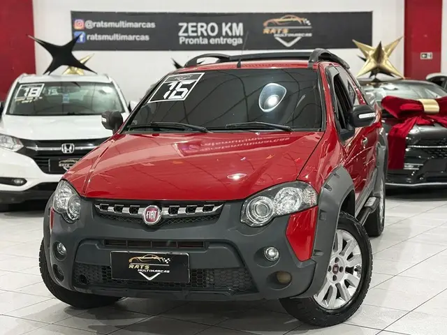 Carro Fiat Strada 2016 Adventure 1.8 16V (Flex) (Cabine Dupla)