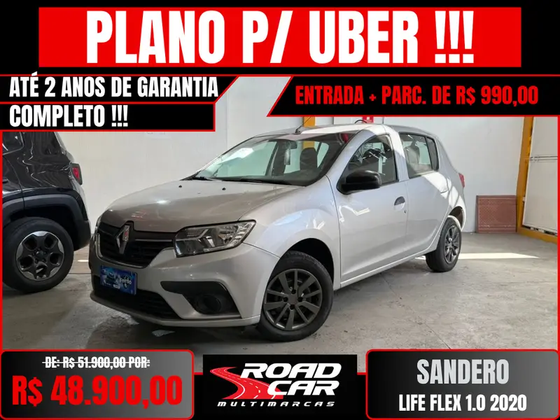 Renault Sandero Life 1.0 12V SCe (Flex)