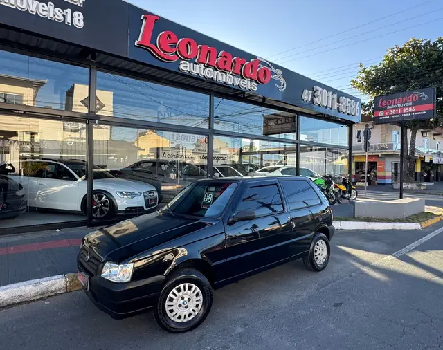 Carro Fiat Uno Mille 2008 Fire 1.0 (Flex)