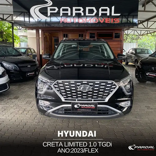 Carro Hyundai Creta 2023 Limited 1.0 Turbo (Aut) (Flex)