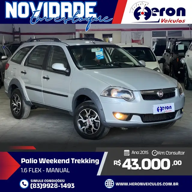 Carro Fiat Weekend 2015 Trekking 1.6 E.torQ (Flex)