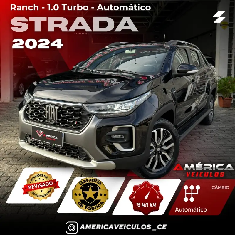 Fiat Strada Ranch 1.0 Flex Turbo CD Aut.