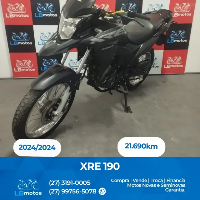 Moto Honda XRE 190 2024 ABS