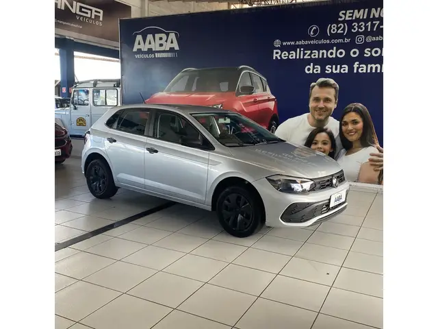 Carro Volkswagen Polo 2025 Track 1.0 Flex 12V 5p