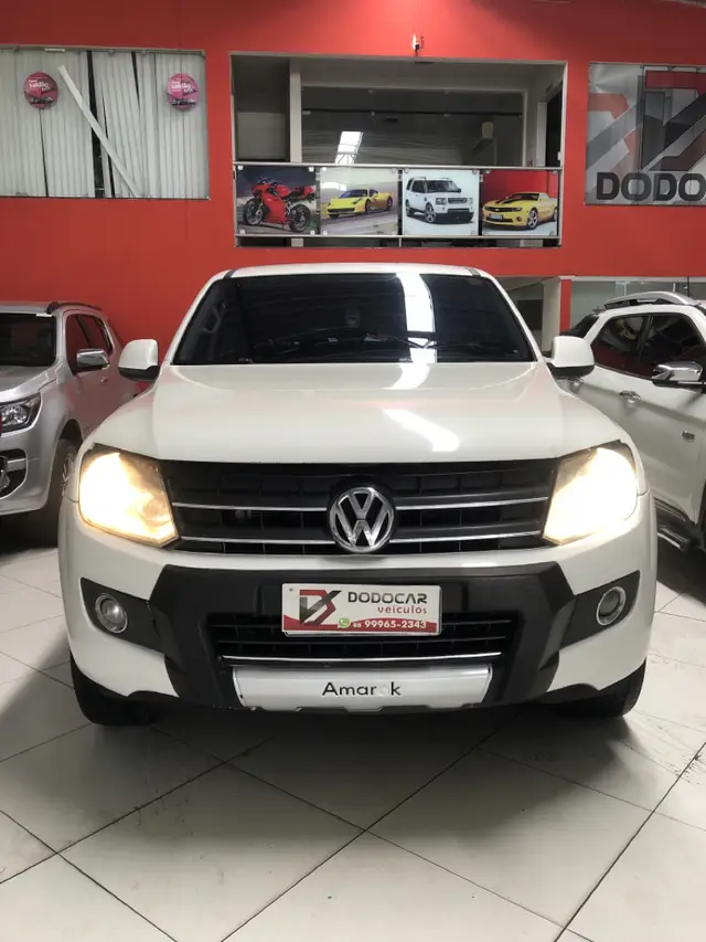 Carro Volkswagen Amarok 2014 2.0 CD 4x4 TDi Highline (Aut)