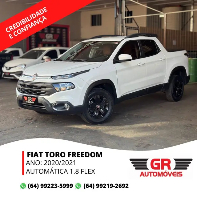 Carro Fiat Toro 2021 Freedom 1.8 AT6 4x2 (Flex)